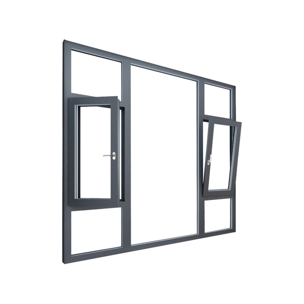 LVDUN aluminum double glass hurricane impact windows aluminium casement window