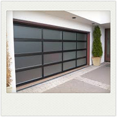 Customized aluminum panel storm-proof garage door