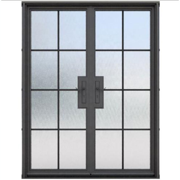 LVDUN Latest Simple Iron Door Grill Design Steel Window for Safety