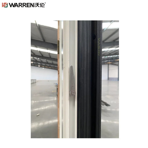 Warren 3/6x6/8 Exterior Door French Pocket Double Doors 8 Foot Pantry Door With Glass Aluminum