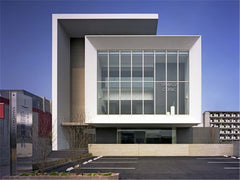 Residential Frameless Frosted Glass Details Alucobond Curtain Wall Aluminum