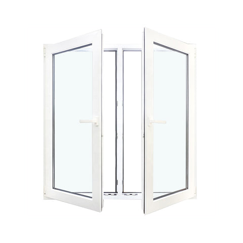 LVDUN High Quality Home Glazed Upvc Windows Pvc Double Glaze Window With Mosquito Net