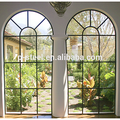 LVDUN European style high quality fixed exterior steel window