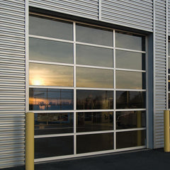 LVDUN Modern PU Shutter Door Remote Control Steel Sectional Garage Door