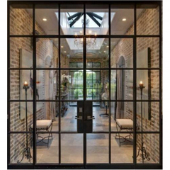 steel and glass designer windows and doors wrought-iron-window-grille-design