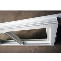 Custom Laminated Glass American Style Hurricane Impact Slider PVC Windows