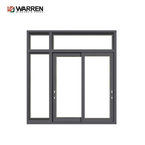 Warren 76x36 sliding window weather stripping products aluminium thermal break 6060-T66