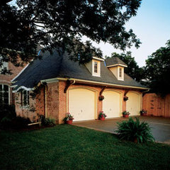 European residential house modern garage doors