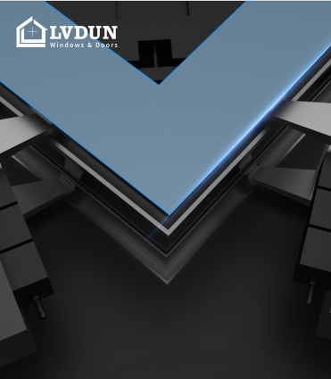 LVDUN aluminum alloy fixed glass window