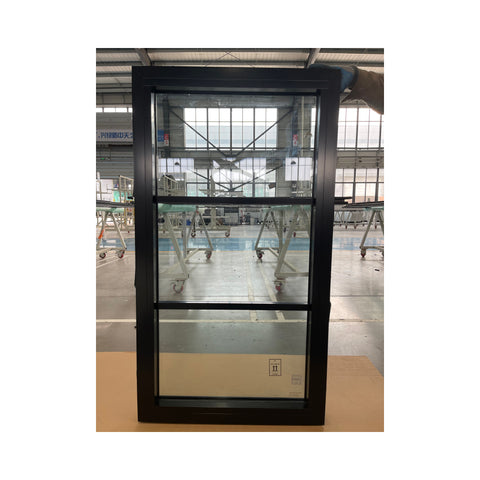 LVDUN  European Style Standard Double Glass Aluminum Casement Window And Fixed Window With Screen