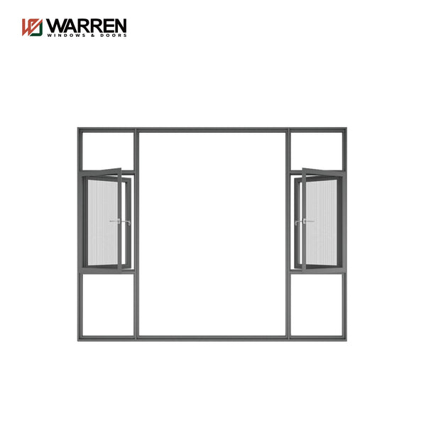 Factory Supply  Hot Sale Aluminum Casement Window With Screen Windows With Screen