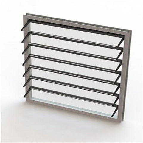 LVDUN Aluminum Motorized Price Design Screen Movable Louver Window Louvers Aluminium Windows