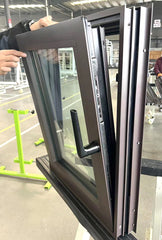 LVDUN Tilt and Turn Windows Lowe Glass Aluminum Frame Windows