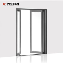 Warren Export Quality Casement Door Service Laminated Modern Aluminum French Door