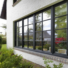 LVDUN Chinese Top Brand Open Inside Small French Tempered Burglar Proof Casement Window