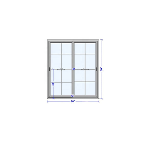 Warren 70 Inch Sliding Patio Door Pocket Sliding Doors Exterior Cost