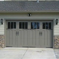 LVDUN electric garage doors prices customized classic aluminum automatic garage door