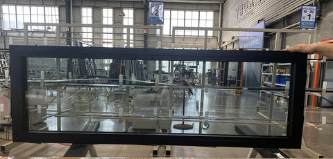 LVDUN energy saving double glass sound insulation window tilt &turn  windows  aluminium door and window