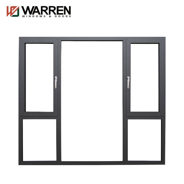 Warren 10 years warranty service high-quality double open out aluminium casement window aluminium casement window manufacturers