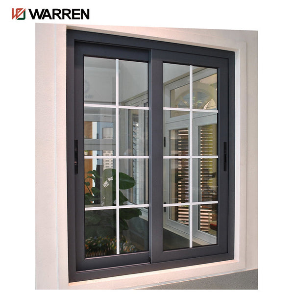 Warren Used Commercial Windows Hotel European Style Double Glazed Aluminium Sliding Windows