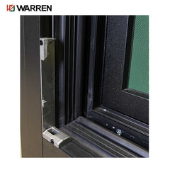 Warren NFRC Certificate New Style Aluminium Extrusion Profiles Glass House Windows Tilt And Turn Aluminum Casement Windows