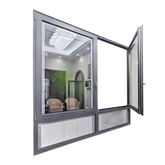 AS2047 aluminum double pane window aluminum bay window