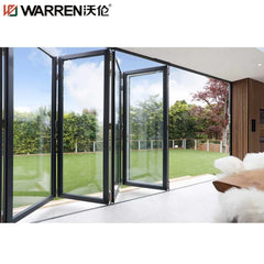 Warren 30x80 Bi Fold Doors 28x80 Bifold Door 22 Inch Bifold Door Glass Folding Patio Modern