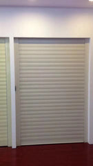 LVDUN Aluminium Interior Security Shutters Reaching Vertical Security Aluminum Louvers Manual Roller Rolling Shutter