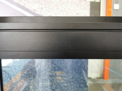 LVDUN Slim-line design black window  glass double and triple glazing grey handle  thermal break aluminium tilt and turn windows