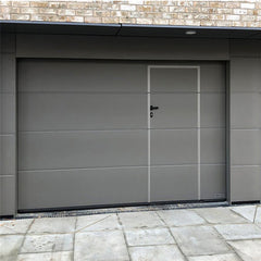 Aluminum alloy material frosted glass modern garage roller shutter doors prices automatic