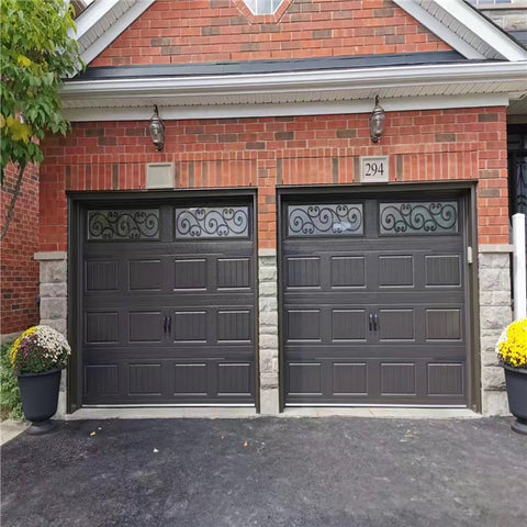 LVDUN Cheap Sectoral Garage Doors automatic roll up garage door