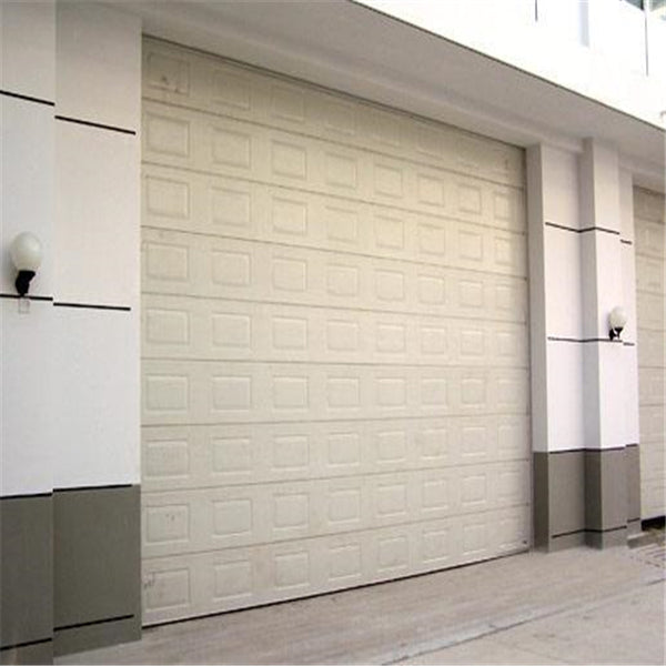LVDUN modern aluminum glass garage door folding garage door