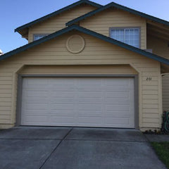 European residential house modern garage doors