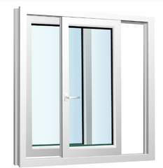 LVDUN Inexpensive Single Glass Pvc Sliding Windows For Panama