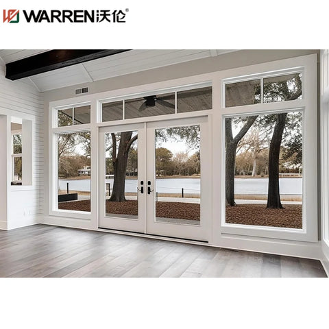 Warren 36x84 Interior Door French Patio Doors Outswing Interior Doors 2 Panel French Aluminum Glass