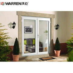 Warren 60x80 French Door Black Exterior Front Door 76 Exterior Door French Aluminum Glass