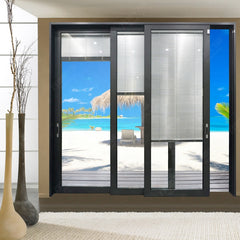 LVDUN aluminum alloy tempered glass sliding doors and window  house