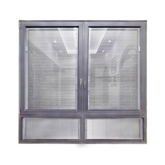 AS2047 aluminum double pane window aluminum bay window