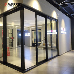 Warren USA Folding Door Customized Waterproof Exterior Aluminum Glass Door Bifold Patio Sliding Door For Sale