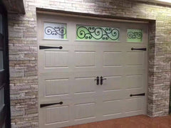 LVDUN roller shutter door series electric transparent commercial garage