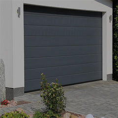 black aluminum benefit glass sectional garage garage door industrial