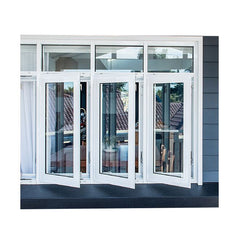 LVDUN Top Window Hurricane Impact hurricane windows  Aluminum Frame Lowes French casement windows