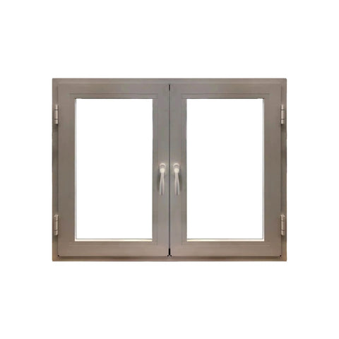 LVDUN Latest Design Inside Open Aluminum Clad Wood 3 Glass Solid Wooden Tilt And Turn Casement Windows