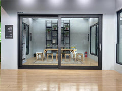 LVDUN 144 x 80 12ft Sliding Glass Patio Door for sale
