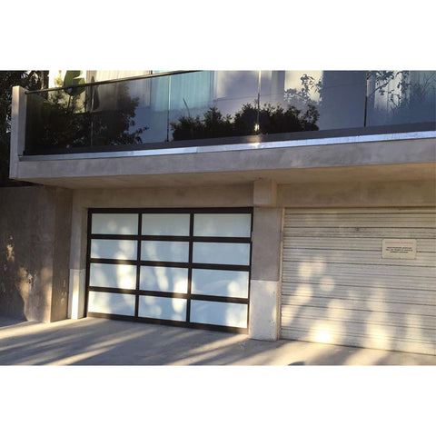 LVDUN good quality industrial automatic overhead galvanized steel rolling shutter garage door