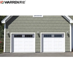 Warren 8' x 7' Garage Door Roll Up Interior Door Glass Garage Door Prices Insulated Black