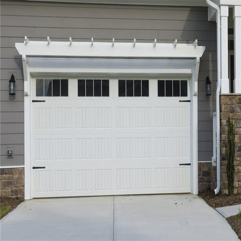 LVDUN Tempered aluminum glass garage door garage door track rubber seal strips