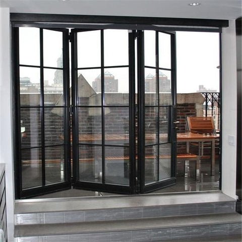 LVDUN Aluminium Cheap Folding Window Aluminum Bi Fold Bifold Windows Price