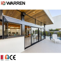 Aluminium folding panel doors and windows