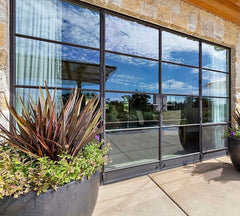 LVDUN High performance architectural steel windows and doors exterior design luxury steel door